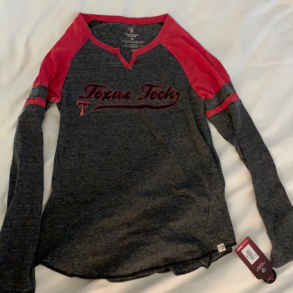Texas Tech women’s long sleeve shirt. brand new.